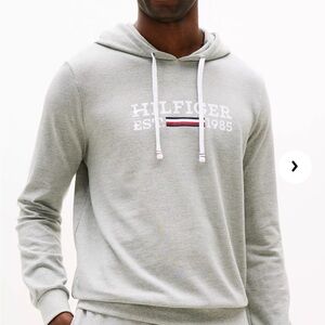 Tommy Hilfiger Light Gray Hoodie for Men